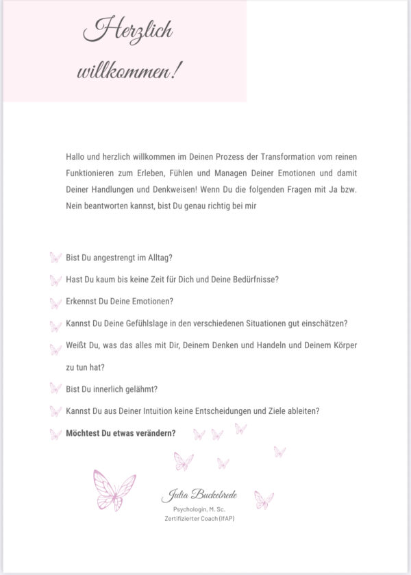 Buch "Emotionales Selbstmanagement" - Erklärungen und Übungen (e-Book) – Bild 2